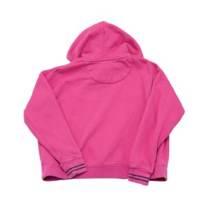 Dámská růžová mikina s kapucí značky Jack Wills s nášivkou na přední straně Pink Women Hoodie Sweatshirt