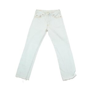 Unisex světle modré vintage džíny zančky Levi's s nášivkou na zadní straně. Levis Very Light Jeans