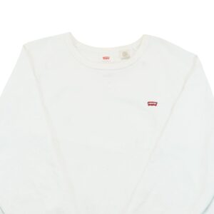 Pánský bílý crewneck značky Levi’s White Crewneck