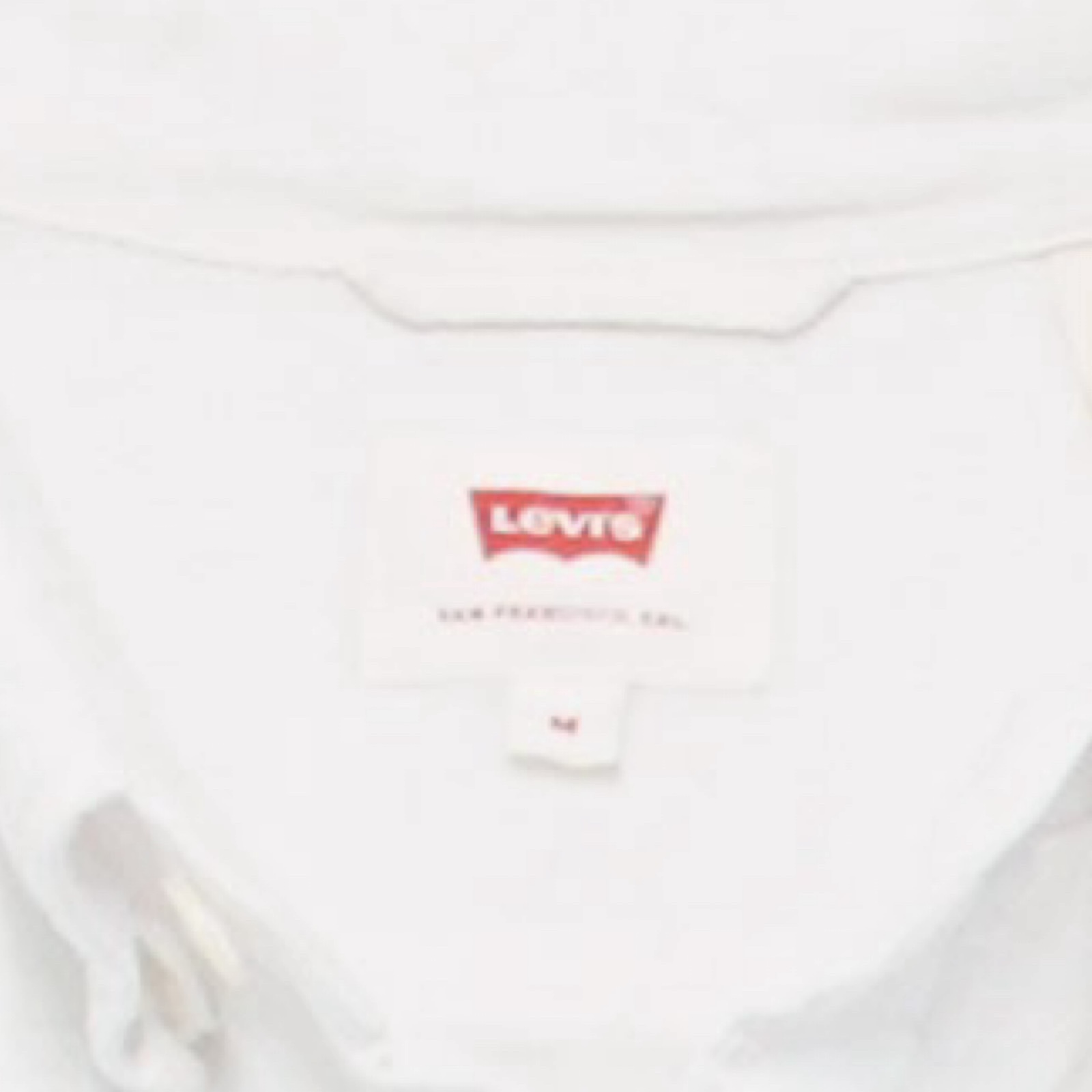 Pánská bílá košile značky Levi’s s dlouhým rukávem White Shirt