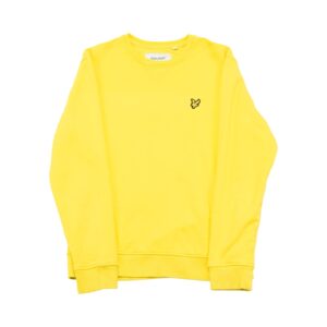 Pánský světle zelený crewneck značky Lyle & Scott s nášivkou na přední straně Light Green Crewneck Pánský světle zelený crewneck značky Lyle & Scott s nášivkou na přední straně Light Green Crewneck