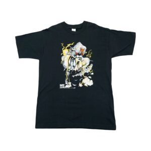 Pánské černé vintage tričko značky Fruit of the Loom s krátkým rukávem a motivem Marvel Storm X-Men z roku 1996 Black Vintage T-Shirt
