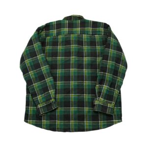 McDuncan Checked Shirt. Pánská zeleno černá kostkovaná vintage bundokošile značky McDuncan