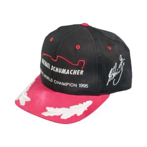 Michael Schumacher F1 Champion 1995 Black Cap. Unisex vintage kšiltovka Michael Schumacher 1994 F1 World Champion 1995 