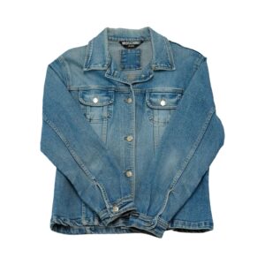 Moschino Vintage Denim Jacket. Dámská vintage džínová bunda designer značky Moschino Jeans.