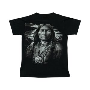 Native American Black Vintage T-Shirt