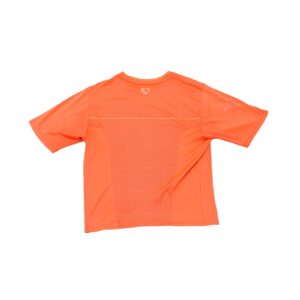 Pánský oranžový dres značky Nike s krátkým rukávem a nášivkou loga fotbalového týmu FC Barcelona.. Nike FC Barcelona Orange Jersey 1