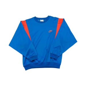 Pánská modrá vintage tepláková mikina značky Nike. . Nike Vintage Blue Crewneck.