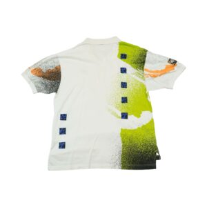 Pánské bílé tenisové vintage polo tričko značky Nike s nášivkou loga.. Nike Vintage Polo Shirt.