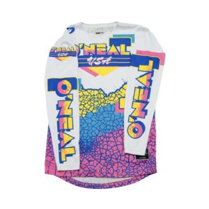 Pánský barevný závodní dres značky O'Neal s dlouhým rukávem a potiskem z obou stran. ONeal Bike Jersey.