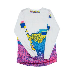 Pánský barevný závodní dres značky O'Neal s dlouhým rukávem a potiskem z obou stran. ONeal Bike Jersey.