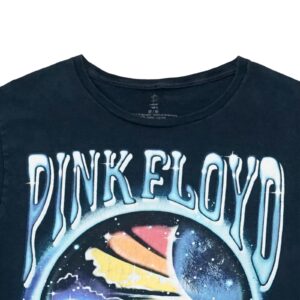 Pánské tmavě modré tričko s krátkým rukávem a potiskem Pink Floyd na přední straně.. Pink Floyd Dark Blue T-Shirt
