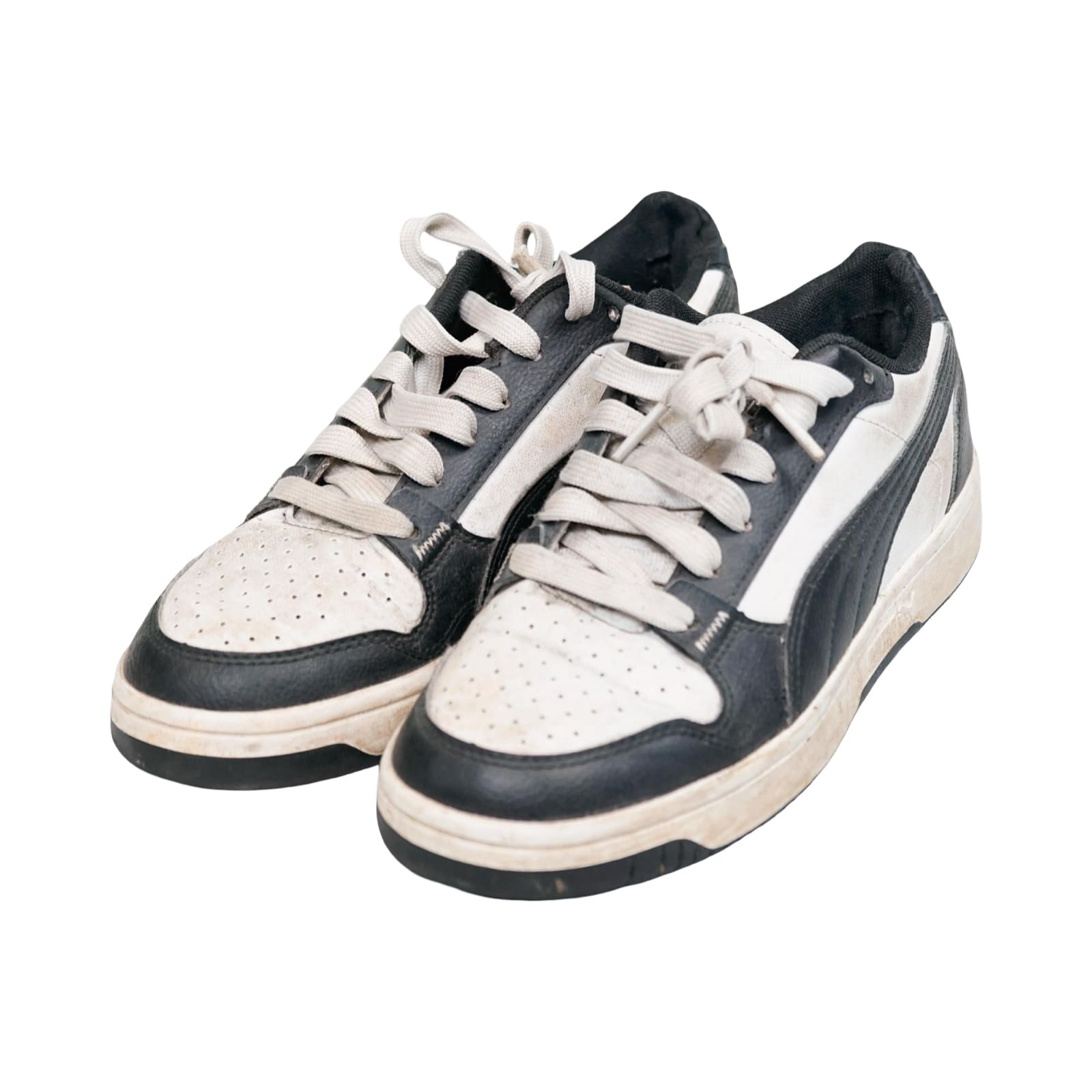 Puma černo bílé boty . Puma Caven Black White Sneakers
