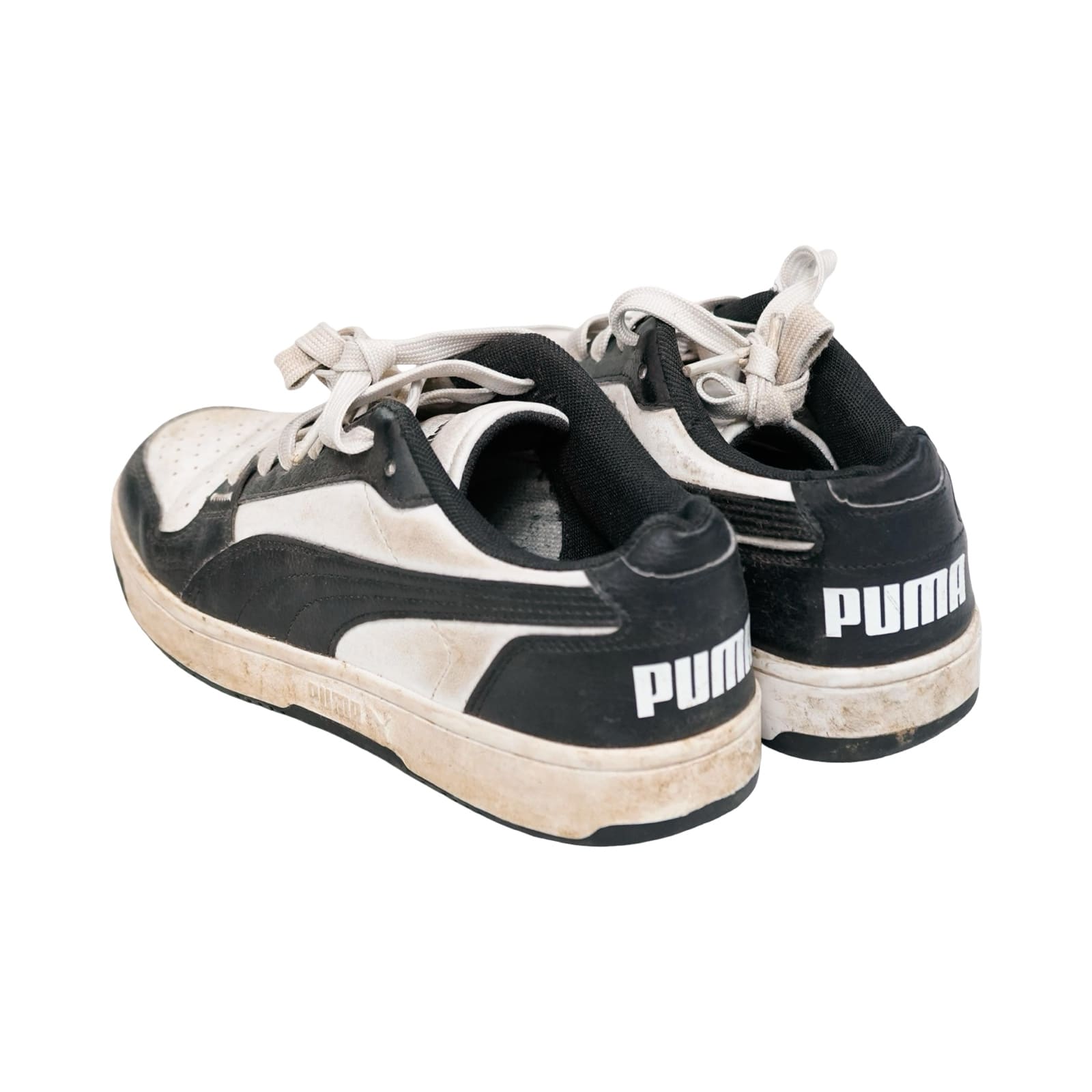 Puma černo bílé boty . Puma Caven Black White Sneakers