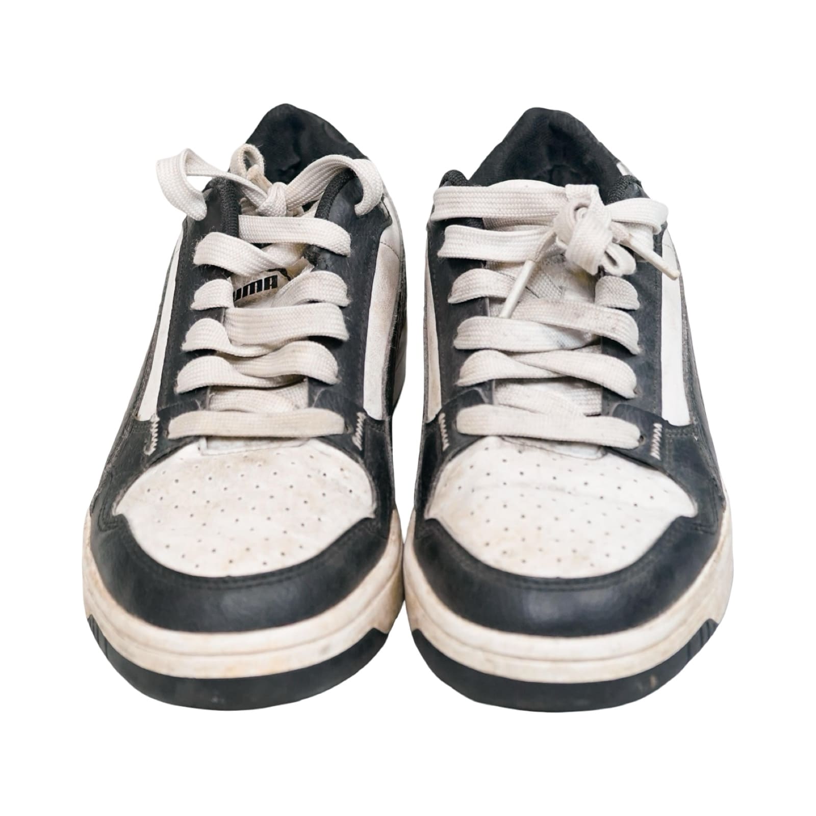 Puma černo bílé boty . Puma Caven Black White Sneakers