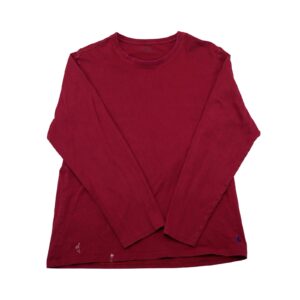 Pánské bordó tričko s dlouhým rukávem značky Ralph Lauren. Ralph Lauren Bordo Longsleeve