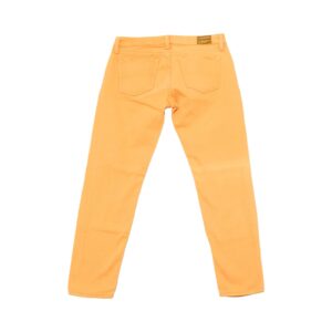 Dámské oranžové džíny značky Ralph Lauren s nášivkou na zadní straně. Ralph Lauren Orange Jeans
