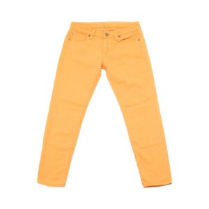 Dámské oranžové džíny značky Ralph Lauren s nášivkou na zadní straně. Ralph Lauren Orange Jeans