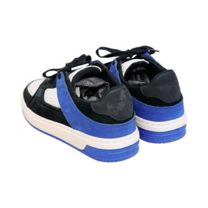 Represent černo modro bílé boty. Represent Reptor Low Sneakers