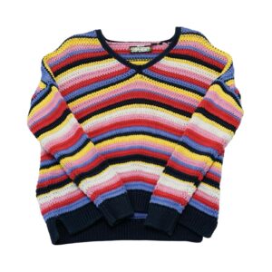 Dámský barevný svetr značky SuperDry.. Superdry Striped Sweater