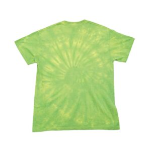 Pánské zelené batikované tričko značky Gildan s krátkým rukávem.. Tie-Dye Green T-Shirt
