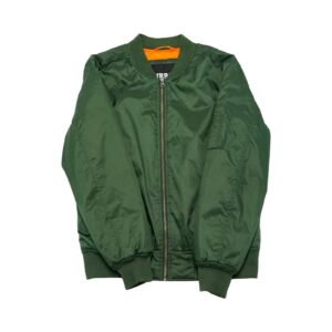 Pánská zelená bomber bunda značky Urban Classics Green Bomber Jacket