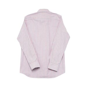 Pánská růžová pruhovaná košile značky Walbusch.. Walbusch Pink Striped Shirt