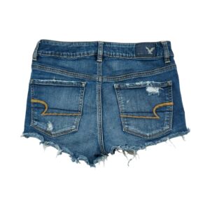 Dámské modré džínové kraťasy značky American Eagle Dark Blue Women Denim Shorts