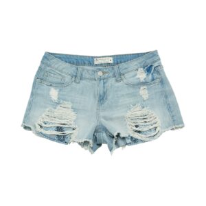 Dámské modré džínové kraťasy značky Angel Kiss Blue Women Shorts Dámské modré džínové kraťasy značky Angel Kiss Blue Women Shorts