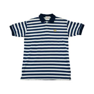 Pánské pruhované vintage polo tričko značky Calvin Klein s nášivkou na přední straně Striped Vintage Polo Shirt