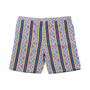 Pánské barevné oboustranné vintage kraťasy značky Carribean - z druhé strany fialové Vintage Crazy Shorts