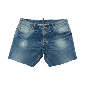Pánské modré džínové kraťasy značky DSQUARED2 Blue Denim Shorts