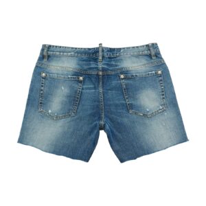 Pánské modré džínové kraťasy značky DSQUARED2 Blue Denim Shorts