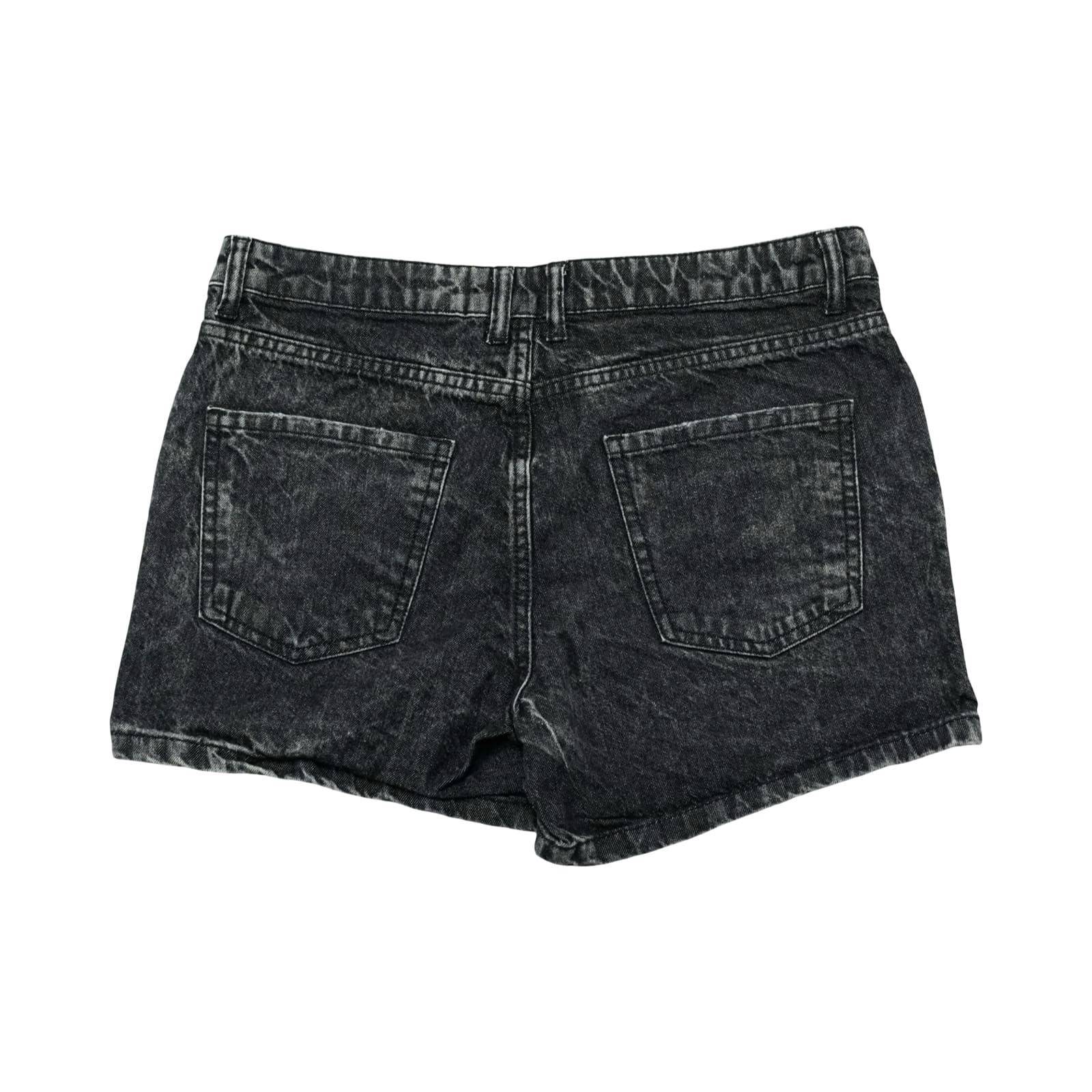 Dámské černé washed džínové kraťasy značky Esmara Black Women Shorts
