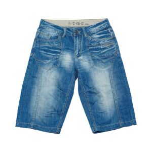 Dámské modré džínové kraťasy značky Jeans Wear Blue Long Women Shorts