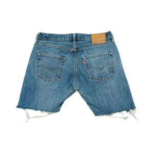 Pánské modré džínové vintage kraťasy značky Levi's - typ 501 Blue Shorts