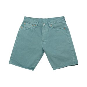 Pánské modré džínové vintage kraťasy značky Levi's - typ 501 Blue Denim Vintage Shorts