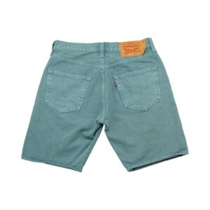 Pánské modré džínové vintage kraťasy značky Levi's - typ 501 Blue Denim Vintage Shorts
