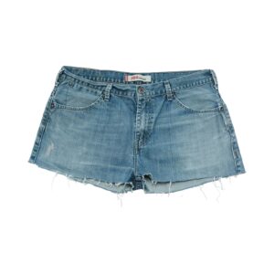 Dámské modré džínové vintage kraťasy značky Levi's - typ 504 Blue Denim Women Shorts