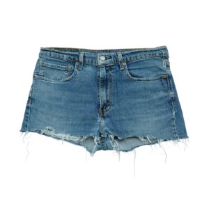 Dámské modré džínové vintage kraťasy značky Levi's - typ 512 Blue Women Vintage Denim Shorts