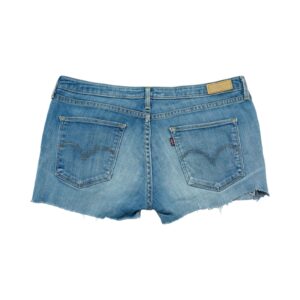 Dámské modré džínové kraťasy značky Levis.. Levis Denim Shorts