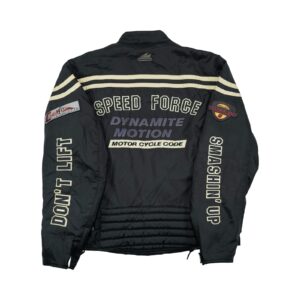 Pánská černá motorkářská vintage bunda značky Hein Gericke Speed Force.. Speed Force Black Bike Jacket . Speed Force Black Bike Jacket 1