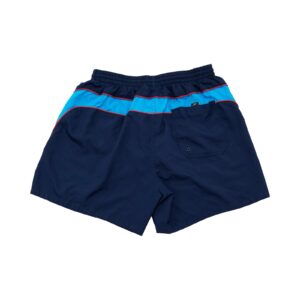 Pánské tmavě modré vintage plavky značky Speedo.. Speedo Dark Blue Swim Shorts 1