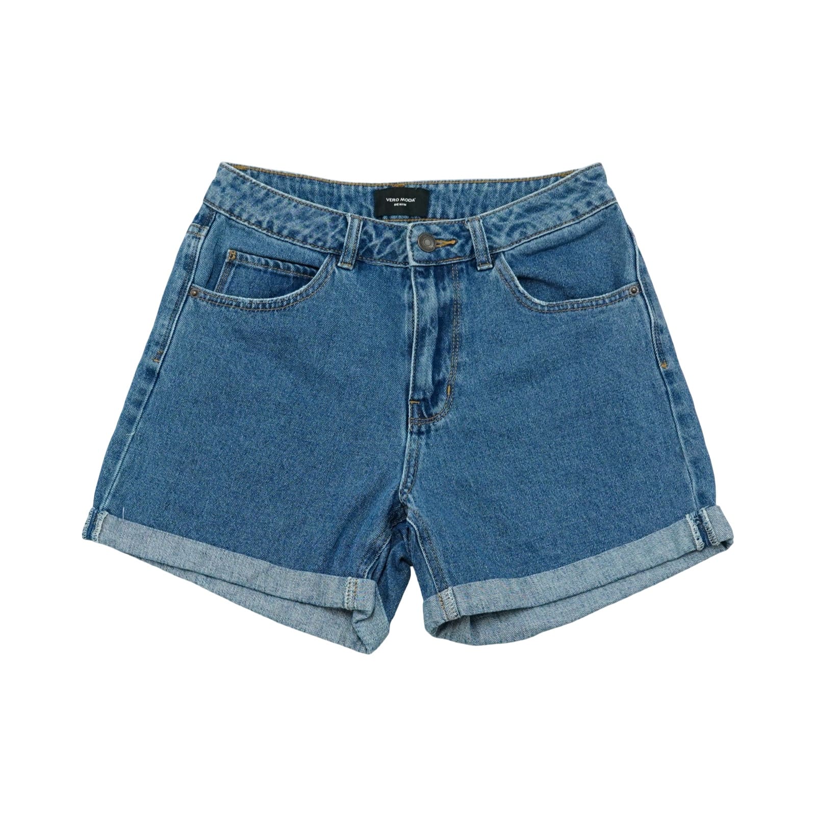 Dámské modré džínové kraťasy značky Vero Moda.. Vero Moda Blue Shorts