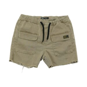 Pánské světle hnědé teplákové kraťasy značky Zara.. Zara Brown Shorts